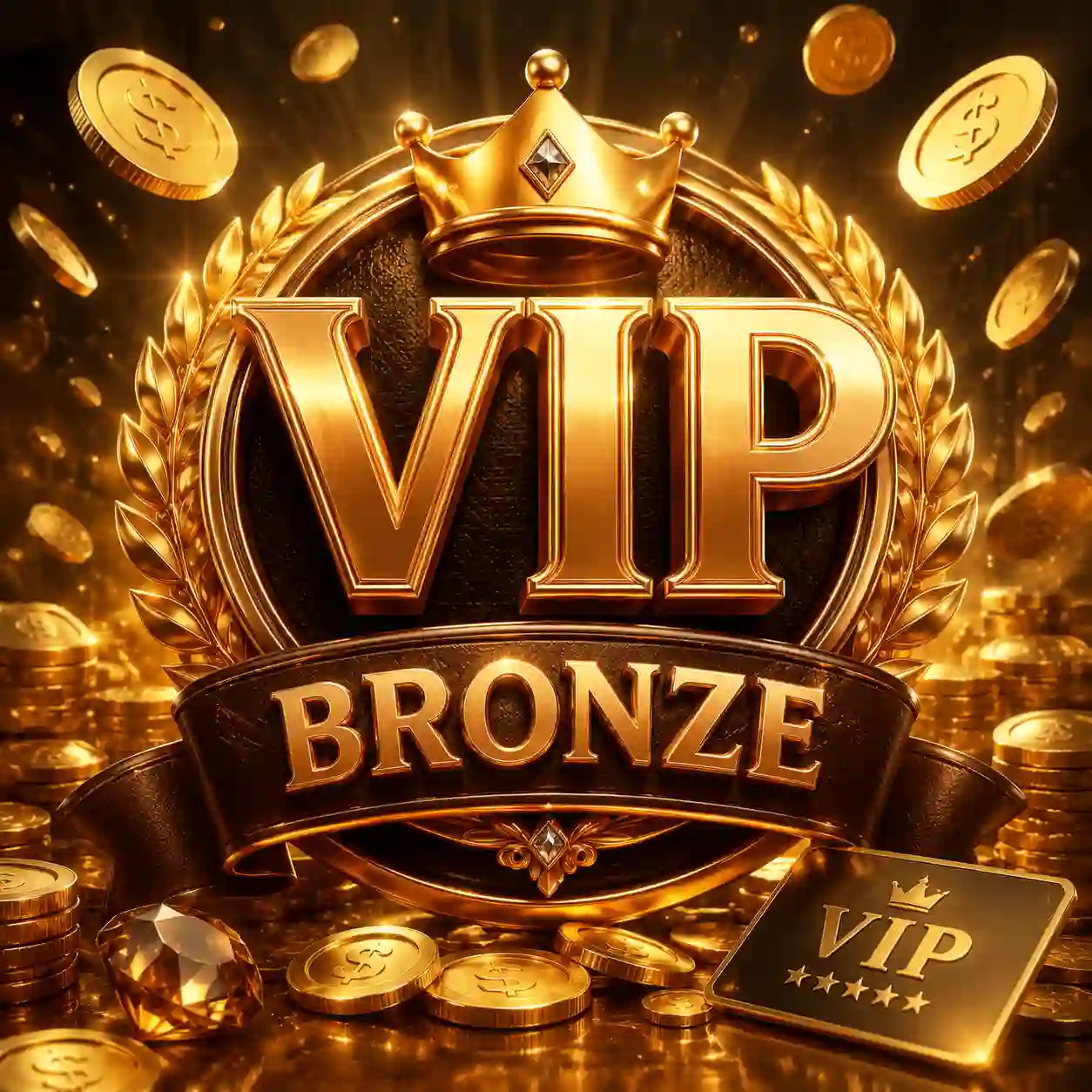 Emblema do nível Bronze do programa VIP